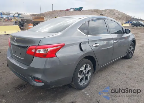 2019 Nissan Sentra S z USA, uszkodzony, nr VIN 3N1AB7APXKY374078